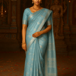 Chanderi Saree For Women's (Size 5.5 Meter)